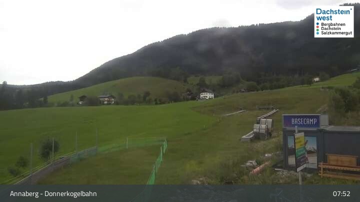 Archiv Foto Webcam Annaberg-Lungötz - Dachstein West - Donnerkogelbahn