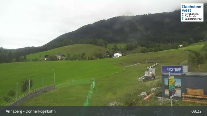 Archiv Foto Webcam Annaberg-Lungötz - Dachstein West - Donnerkogelbahn