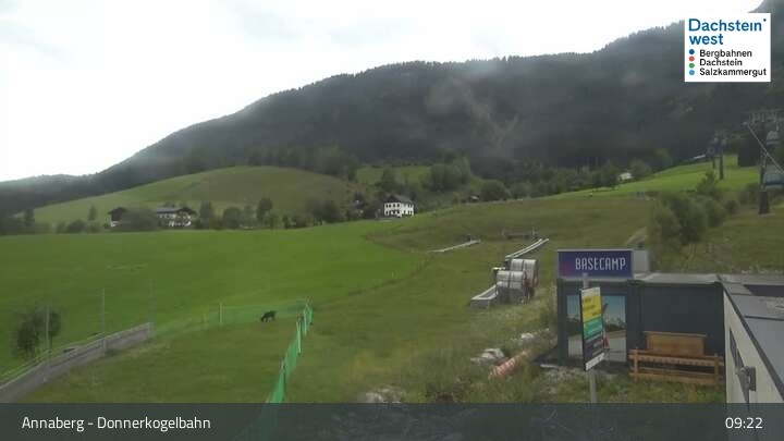Archiv Foto Webcam Annaberg-Lungötz - Dachstein West - Donnerkogelbahn