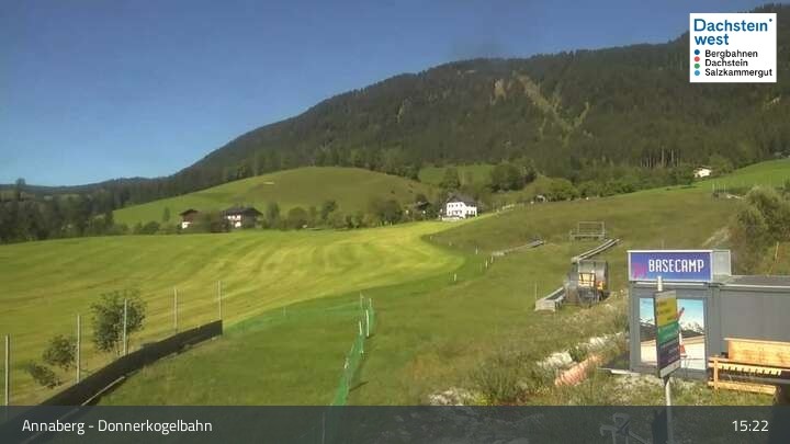 Archiv Foto Webcam Annaberg-Lungötz - Dachstein West - Donnerkogelbahn
