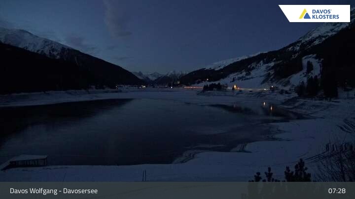 Archiv Foto Webcam Davosersee (1559 m)