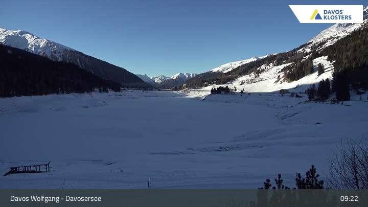 Archiv Foto Webcam Davosersee (1559 m)