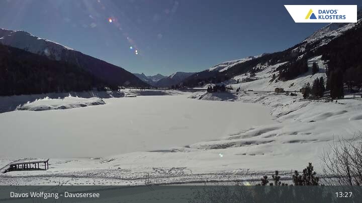 Archiv Foto Webcam Davosersee (1559 m)