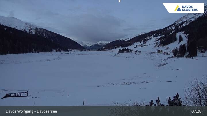 Archiv Foto Webcam Davosersee (1559 m)