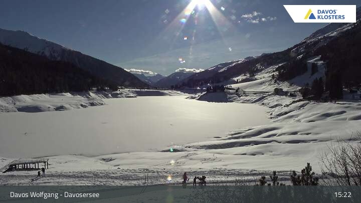 Archiv Foto Webcam Davosersee (1559 m)