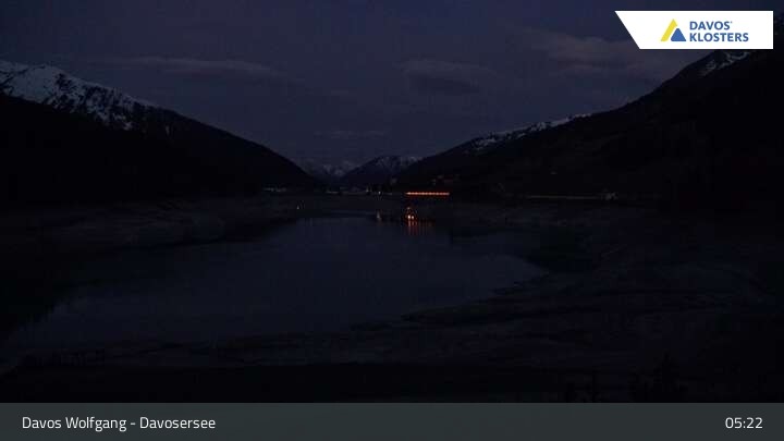 Archiv Foto Webcam Davosersee (1559 m)