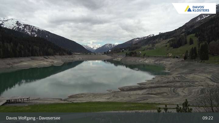 Archiv Foto Webcam Davosersee (1559 m)