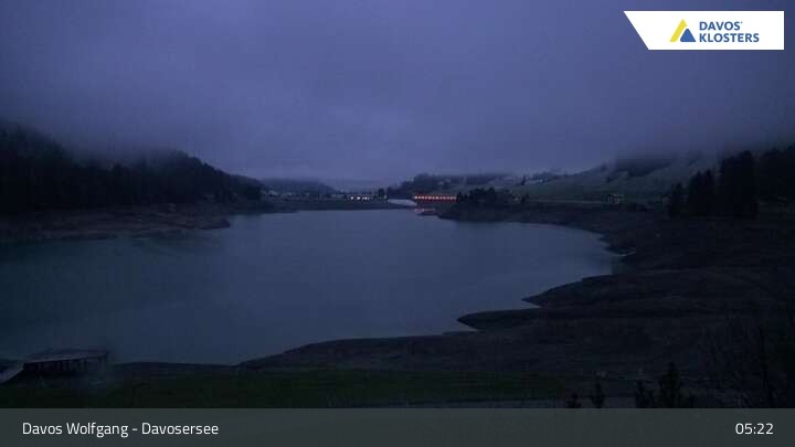 Archiv Foto Webcam Davosersee (1559 m)