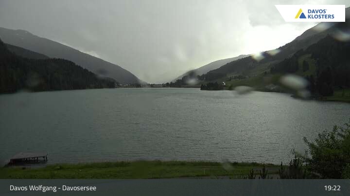 Archiv Foto Webcam Davosersee (1559 m)