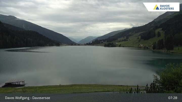 Archiv Foto Webcam Davosersee (1559 m)
