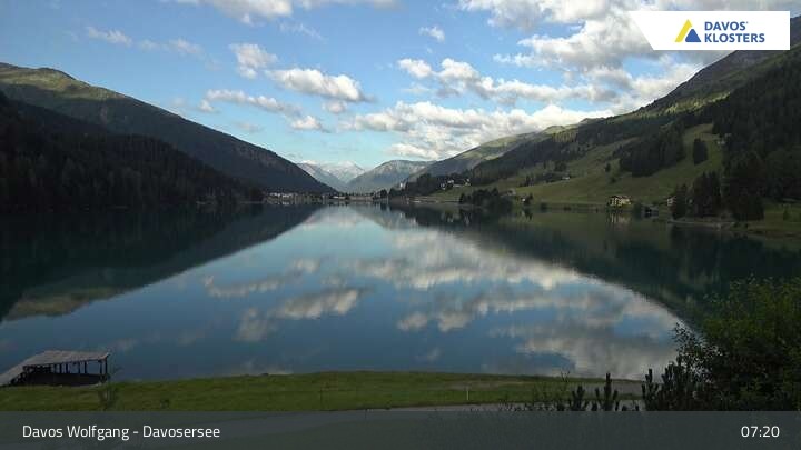 Archiv Foto Webcam Davosersee (1559 m)