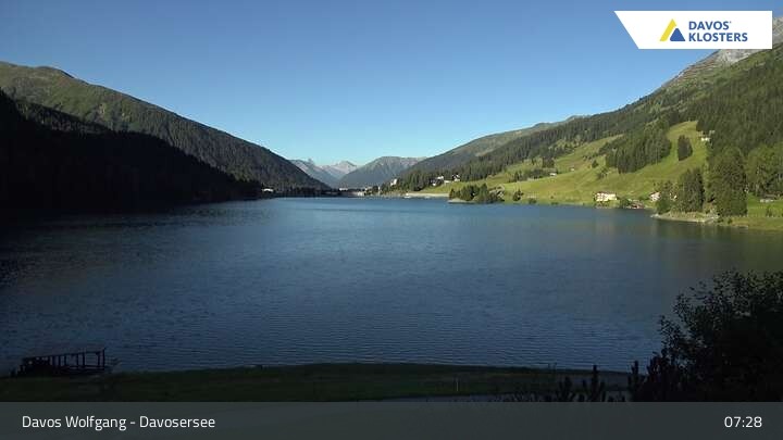 Archiv Foto Webcam Davosersee (1559 m)