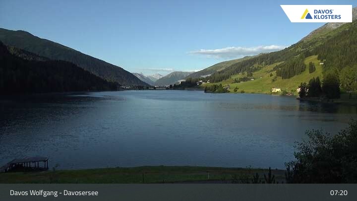 Archiv Foto Webcam Davosersee (1559 m)