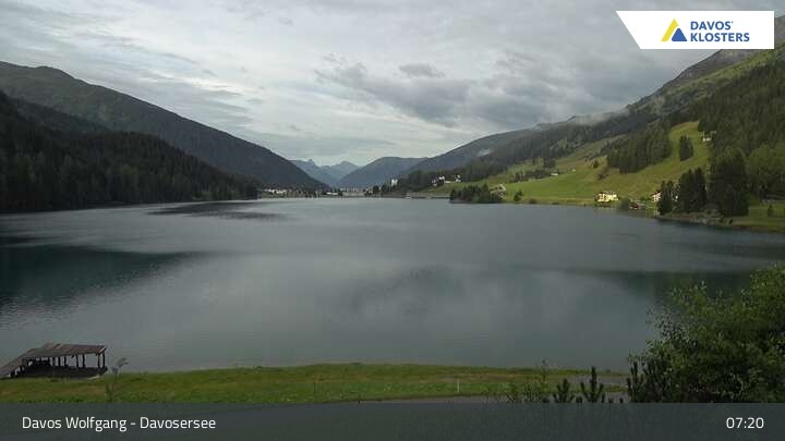 Archiv Foto Webcam Davosersee (1559 m)