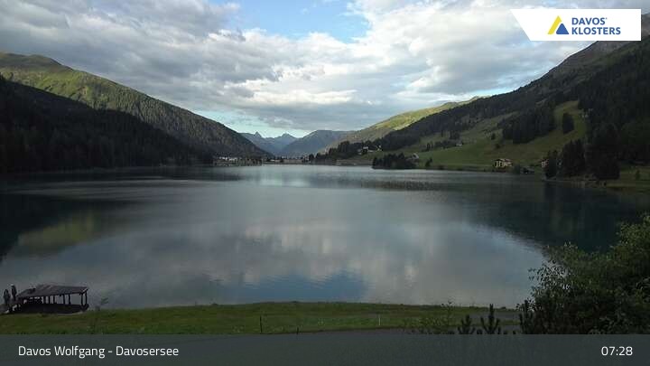 Archiv Foto Webcam Davosersee (1559 m)