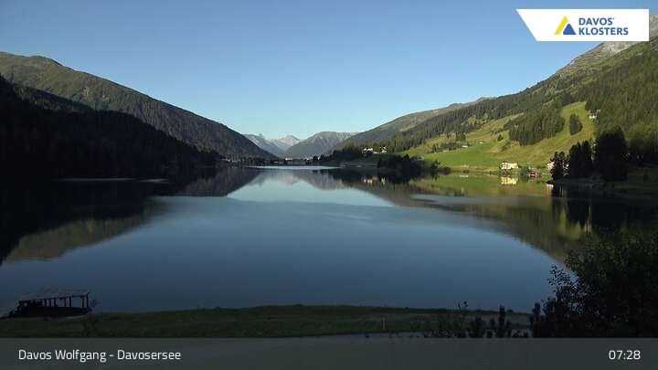 Archiv Foto Webcam Davosersee (1559 m)
