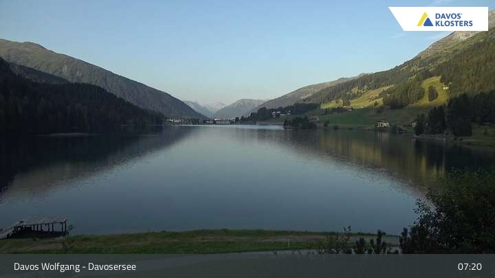 Archiv Foto Webcam Davosersee (1559 m)