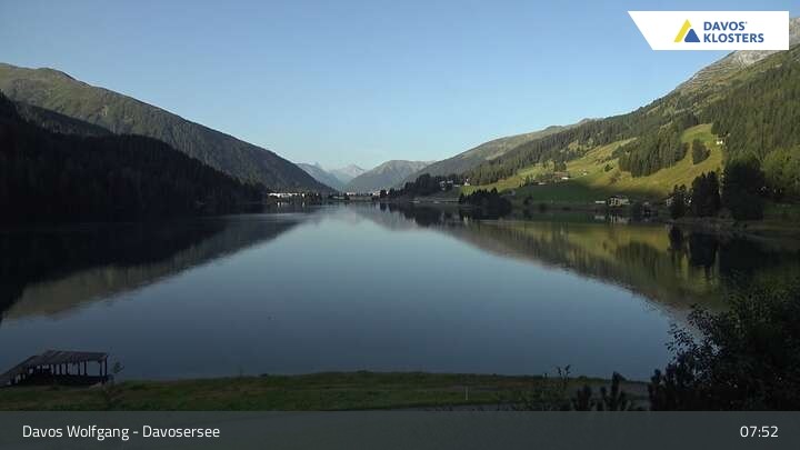Archiv Foto Webcam Davosersee (1559 m)