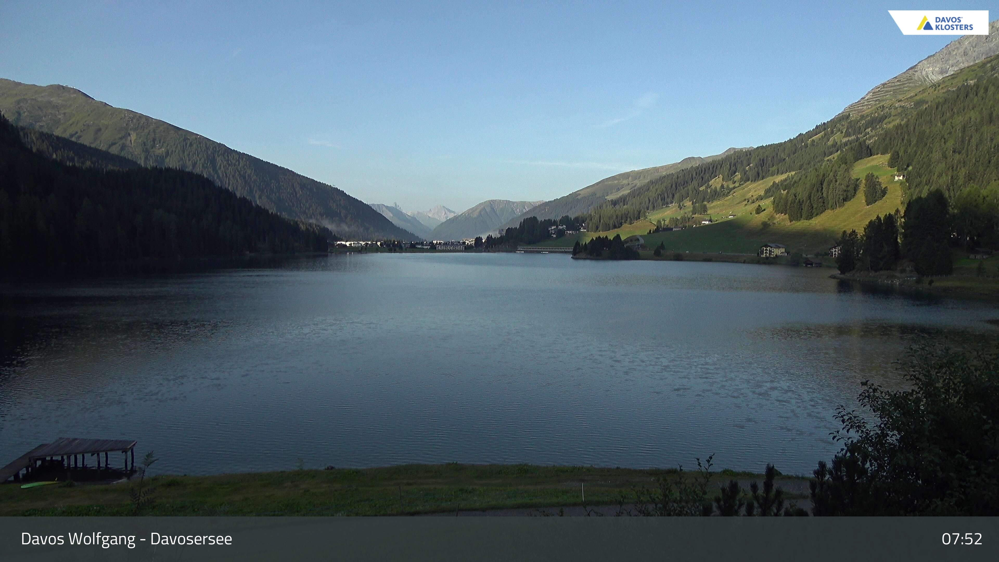 Archiv Foto Webcam Davosersee (1559 m)