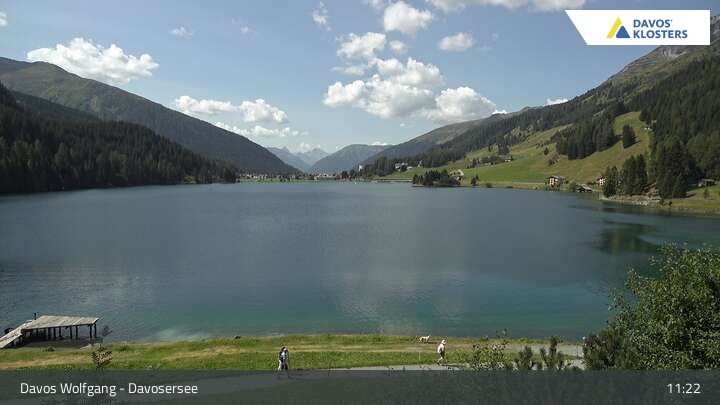 Archiv Foto Webcam Davosersee (1559 m)