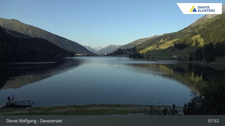 Archiv Foto Webcam Davosersee (1559 m)