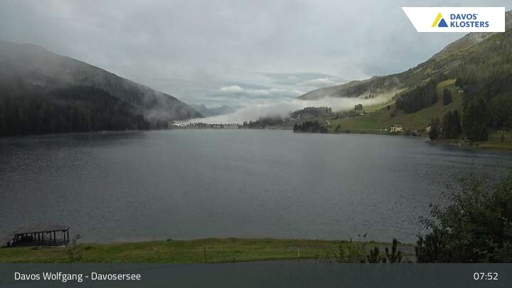 Archiv Foto Webcam Davosersee (1559 m)