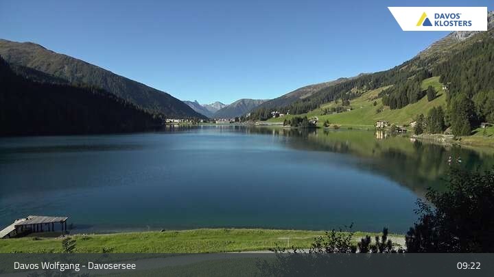 Archiv Foto Webcam Davosersee (1559 m)