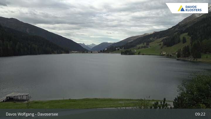 Archiv Foto Webcam Davosersee (1559 m)