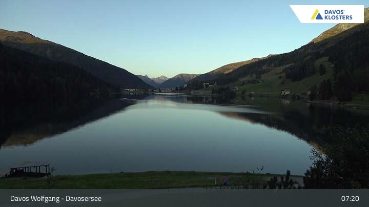 Archiv Foto Webcam Davosersee (1559 m)