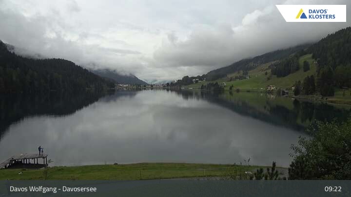 Archiv Foto Webcam Davosersee (1559 m)