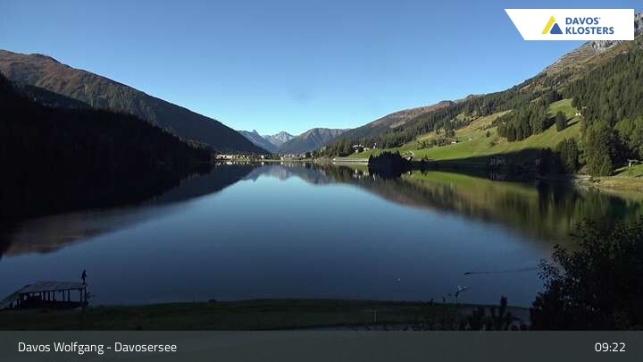Archiv Foto Webcam Davosersee (1559 m)