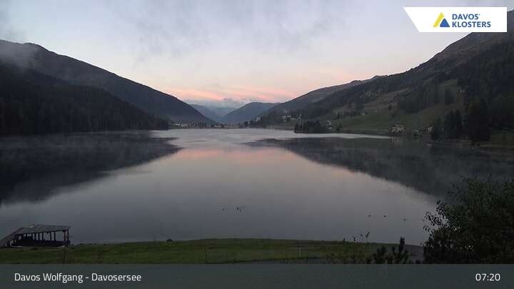 Archiv Foto Webcam Davosersee (1559 m)