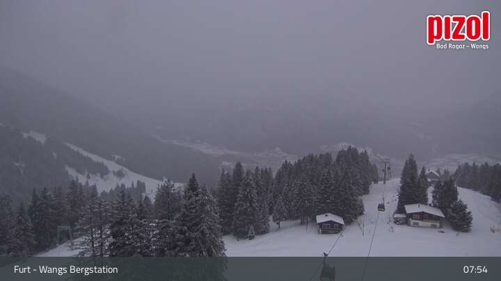 Archiv Foto Webcam Bergstation Furt, Wangs