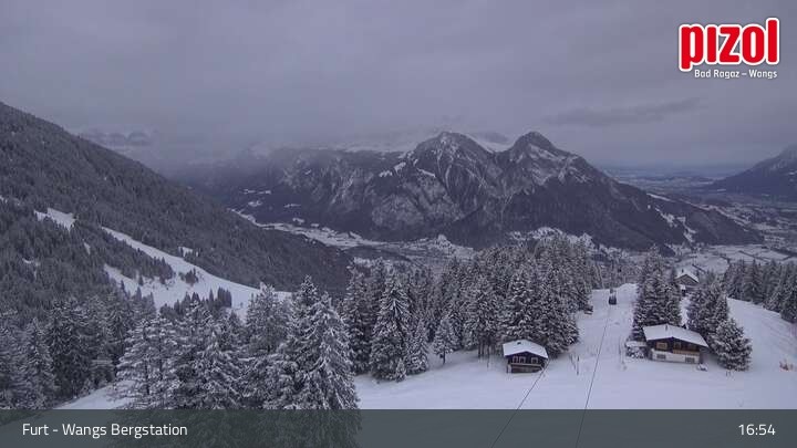 Archiv Foto Webcam Bergstation Furt, Wangs