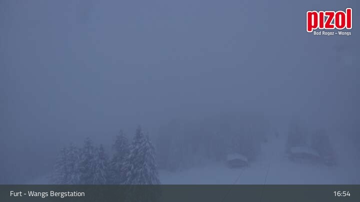 Archiv Foto Webcam Bergstation Furt, Wangs