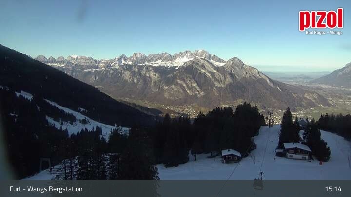 Archiv Foto Webcam Bergstation Furt, Wangs