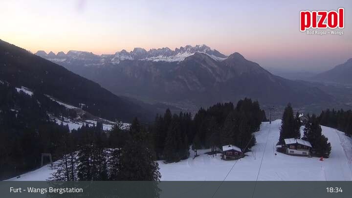 Archiv Foto Webcam Bergstation Furt, Wangs