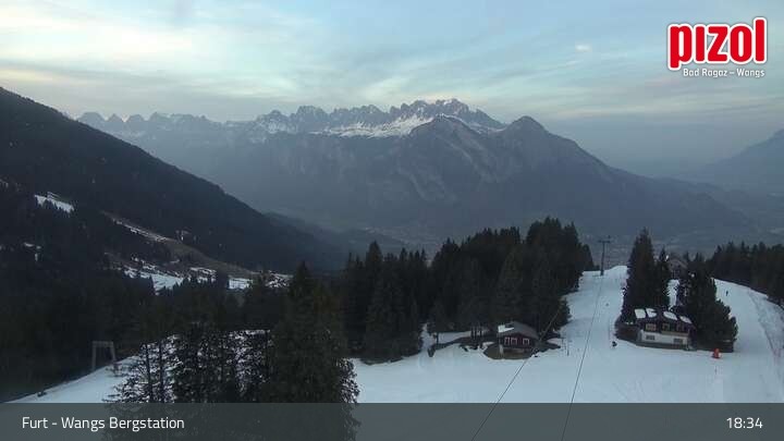 Archiv Foto Webcam Bergstation Furt, Wangs