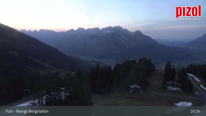 Archiv Foto Webcam Bergstation Furt, Wangs