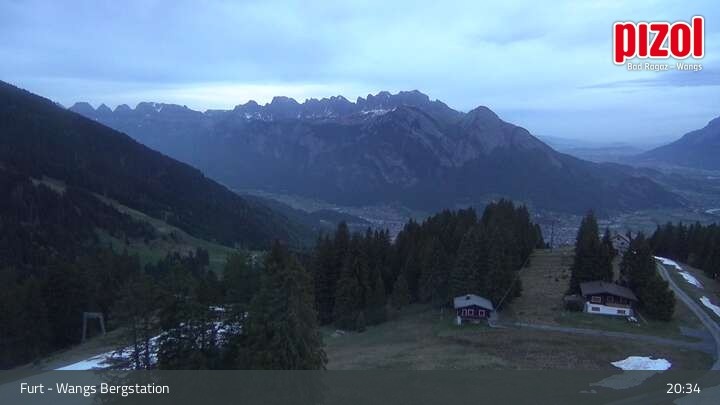 Archiv Foto Webcam Bergstation Furt, Wangs
