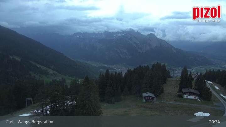 Archiv Foto Webcam Bergstation Furt, Wangs