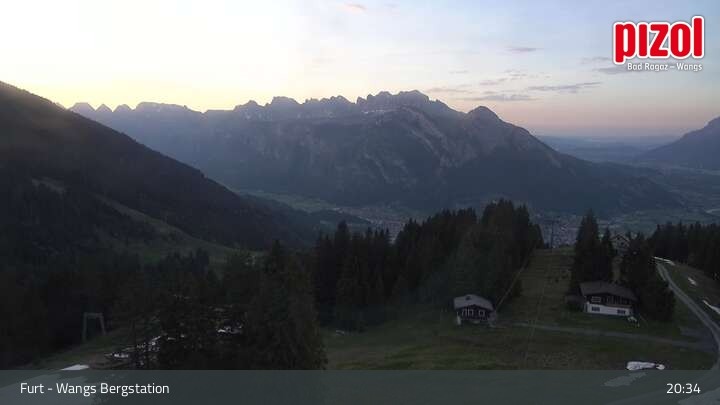 Archiv Foto Webcam Bergstation Furt, Wangs