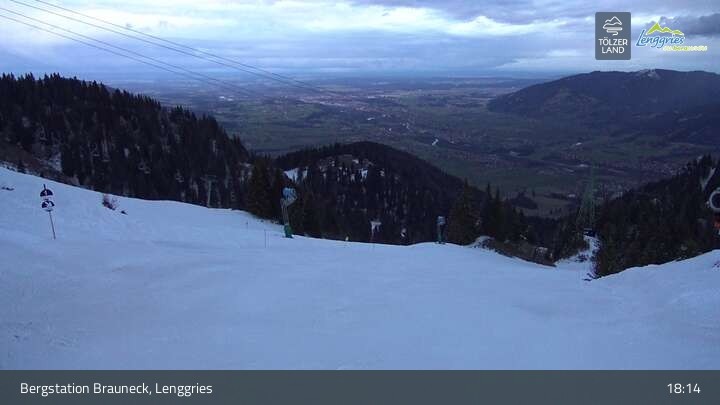 Archiv Foto Webcam Blick von der Brauneck Bergstation