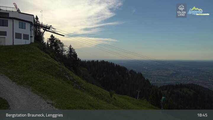 Archived image Webcam Mountain station Brauneck