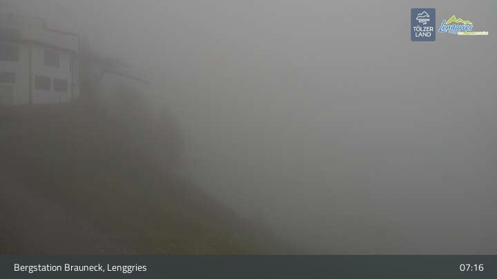 Archiv Foto Webcam Blick von der Brauneck Bergstation