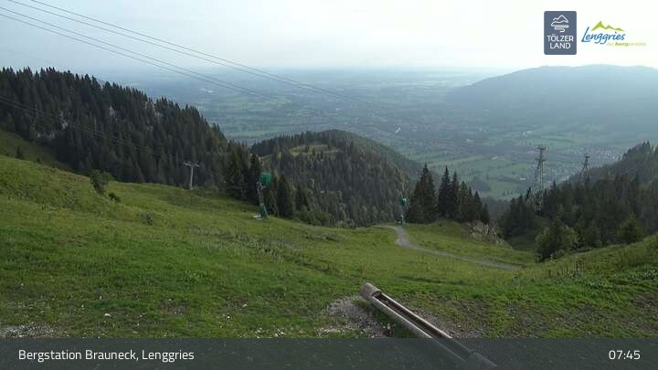 Archived image Webcam Mountain station Brauneck