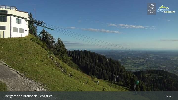 Archived image Webcam Mountain station Brauneck