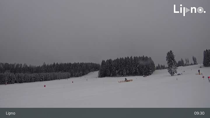 Archiv Foto Webcam Snowpark Lipno - Kramolín