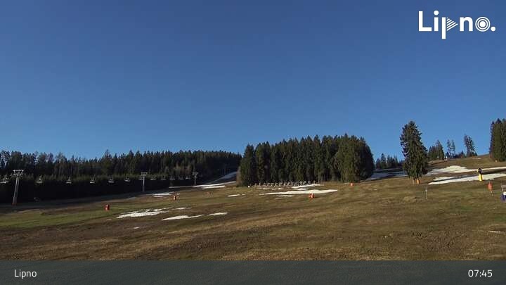 Archiv Foto Webcam Snowpark Lipno - Kramolín