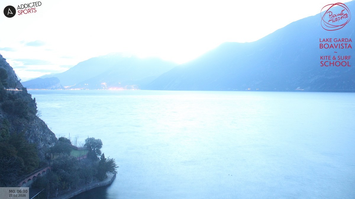 Archiv Foto Webcam Gardasee - Capo Reamol
